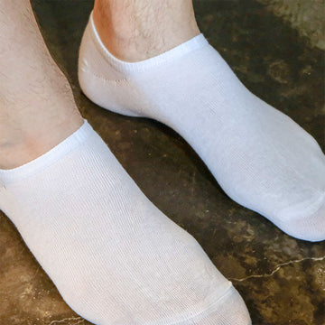 Basic White Short Ankle Socks