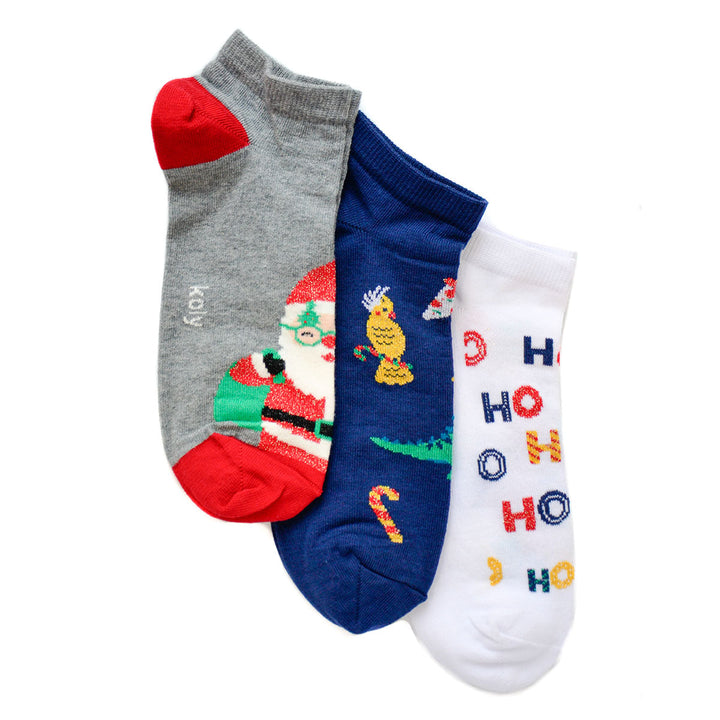New Year Eve Ankle Socks 3 pack
