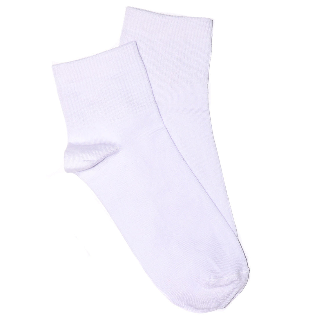 White Sport Short Socks