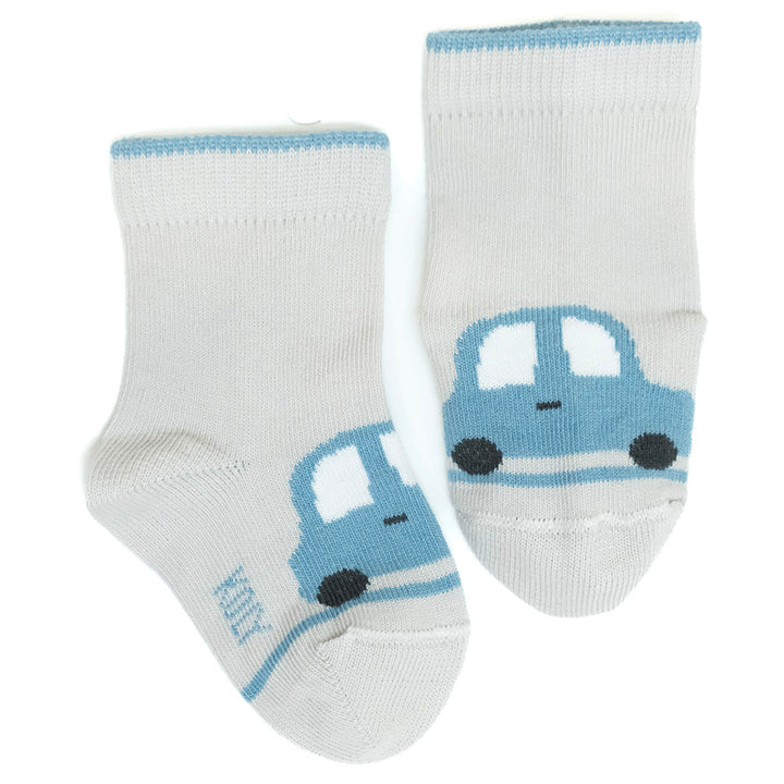 Socks with lovely car