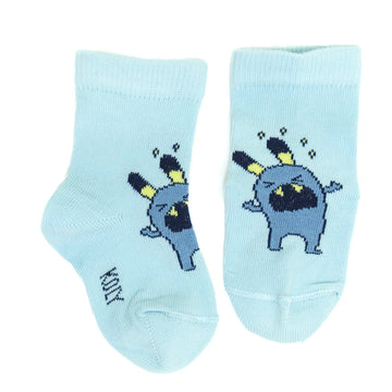 Socks with hysterical Monster