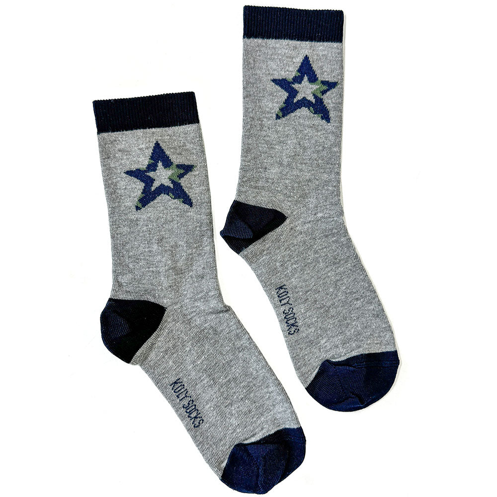 Star Melange Socks